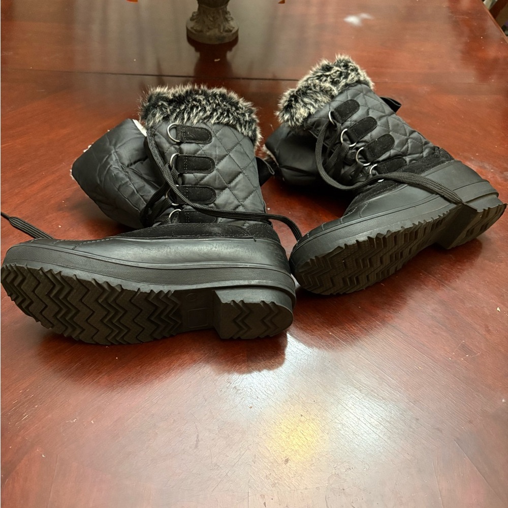 Women's Black Winter Boots